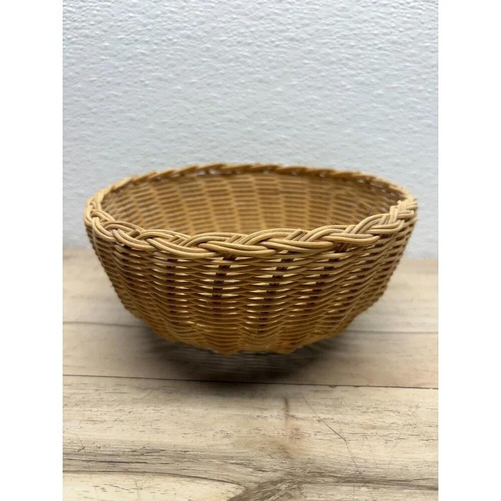 Vtg Handwoven Basket Cherokee Style Handmade In USA